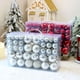 thumbnail image 2 of Adornos de bolas de Navidad, juego de 100 adornos para árbol de Navidad con cuerda para colgar, decoración navideña colgante para fiestas navideñas en casa, 2 of 5