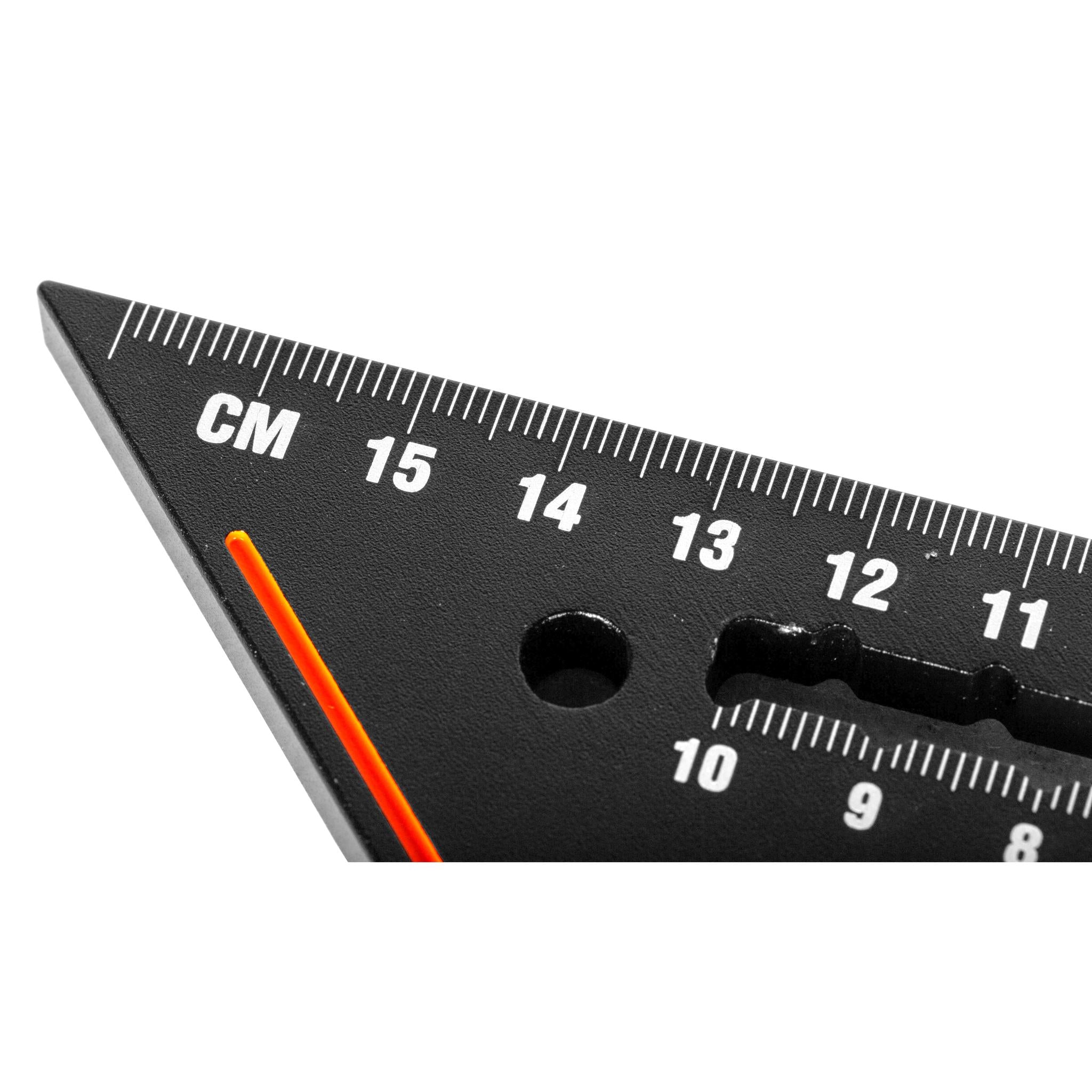 WEN 150mm Right Angle Heavy-Duty Precision Metric Carpenter's Square and Layout Tool (ME015L)