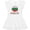 AA-White, variant on Inktastic I'm So Cute, I Must Be Bulgarian Sunflower Girls Baby Dress