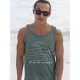 thumbnail image 3 of Pipeline Wave Symbolic Trend Tee - Tank Top Men's, 3 of 4