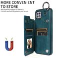 thumbnail image 3 of Nalacover for Samsung Galaxy A22 5G Wallet Case with Card Slots & Metal Finger Ring, Durable PU Leather Back Double Magnetic Botton Flip Kickstand Purse Shockproof Phone Case,Green, 3 of 10