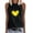 Black, variant on Aboser Love Baseball Tank Tops Women Summer Sporty Workout Shirts Casual Sleeveless Graphic Tees Summer Vacation T Shirt Softball Pullover Vest Top