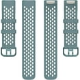 thumbnail image 5 of MYKOMI 3PCS Silicone Breathable Replacement Watchbands Compatible with Fitbit Charge 6/Charge 5 Smartwatch, 5 of 7