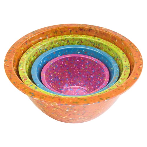 Eggshell LS Zak Designs 1313-7626-AMZ Confetti Serving Bowls