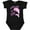 AB-Black, variant on Dolphin-itely in Love Cute Pink Dolphin Boys or Girls Baby Bodysuit