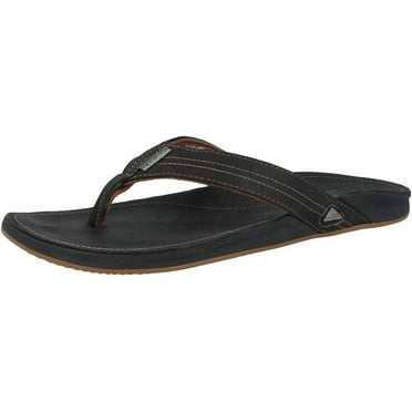 Reef Men's J-Bay III Thong Flip Flops Black Size 7