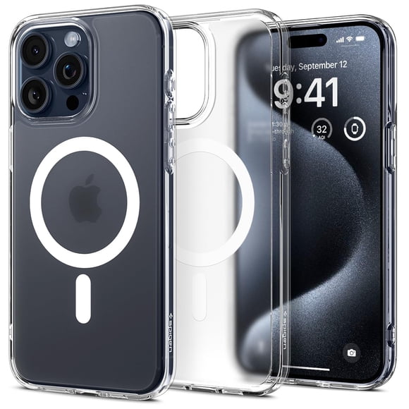 Funda para teléfono Spigen Ultra Hybrid MagFit iPhone 15 Pro Max