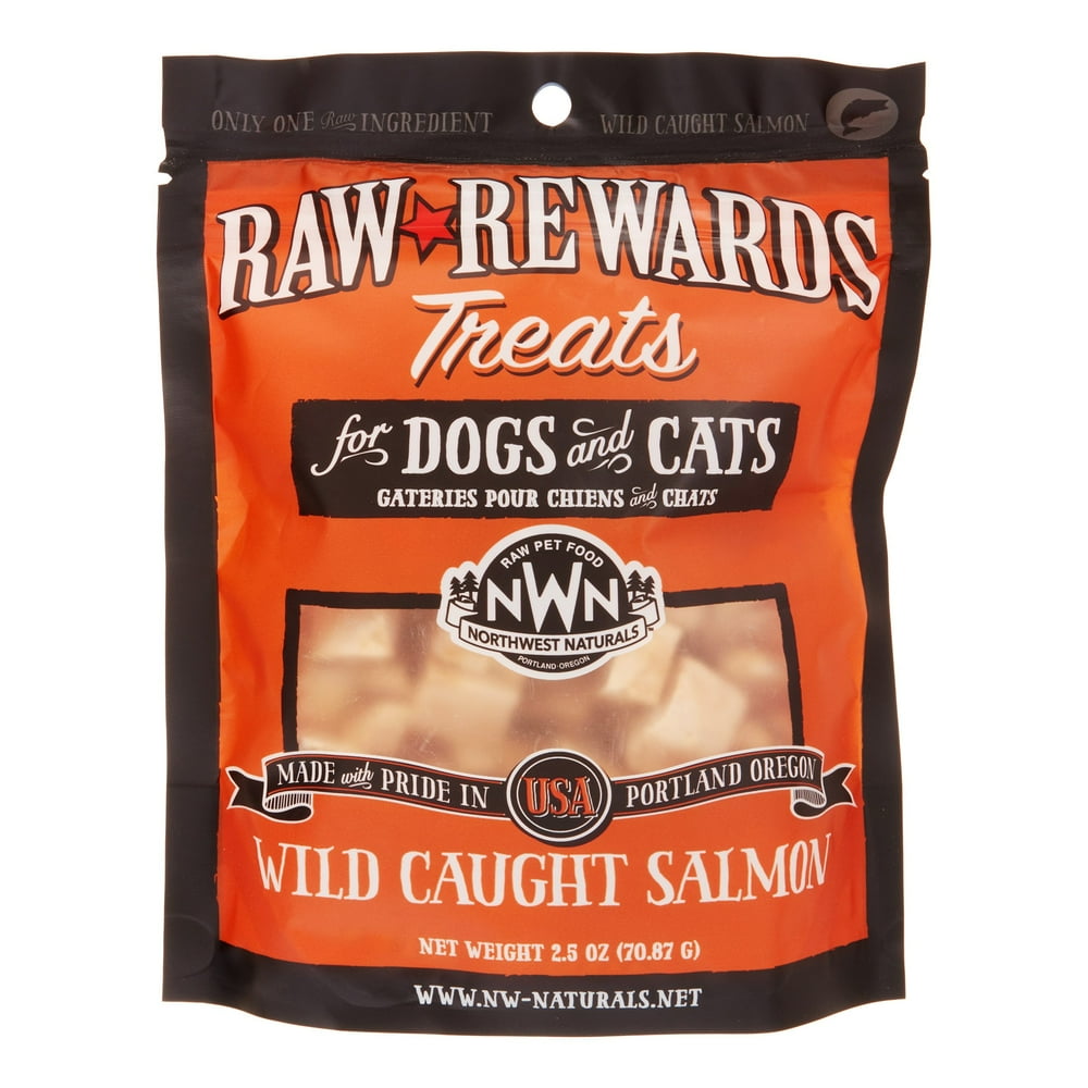 NW Naturals Raw Rewards Salmon Freeze Dried Dog Treats, 2.5 Oz