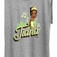 thumbnail image 3 of Disney Princess - Tiana Headshot  - Women's Short Sleeve Graphic T-Shirt, 3 of 5