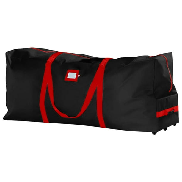 Bolsa de almacenamiento impermeable con ruedas y asas, de Oxford 600D negro