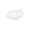 Genuine OE Mitsubishi Front Dr Speaker - MN141257