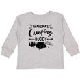 thumbnail image 3 of Inktastic Grandmas Camping Buddy Boys or Girls Long Sleeve Toddler T-Shirt, 3 of 5