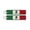 Flag2, variant on 2 Pack Motorcycle Key Tags, Flag Embroidery Key Fobs & Keychains
