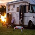 thumbnail image 2 of Homeon Wheels Stable RV Steps Adjustable Height Aluminum Folding Platform Step with Non-Slip Rubber Feet, Reflective Stripe, Handle, RV T L, 2 of 8