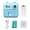 Blue, variant on NFTIGB 1080P Instant Print Camera Portable Mini Photo Printer for Children 2.4 inch Screen Blue[cite: 1]