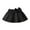Black, variant on WOYY Girls Summer Bow Pleated Skirt Solid Casual Versatile Skirt, Sizes 3M-3T