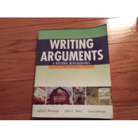 Pre-Owned Writing Arguments: A Rhetoric with Readings Brief Edition (9th Edition) (Paperback) 0205171567 9780205171569