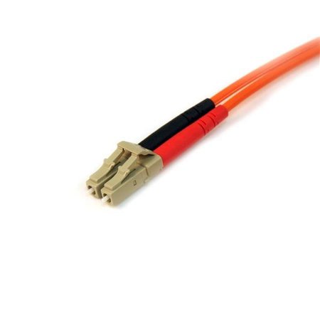 中古未使用品 StarTech.com 10m LC-LC マルチモード 50/125 デュプレックス ファイバーパッチケーブル (50FIBLCLC10)