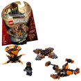 thumbnail image 1 of LEGO NINJAGO Spinjitzu Cole 70662 Building Kit (117 Piece), 1 of 5