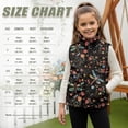 thumbnail image 7 of Uorisanigo Girls Boys Fleece Vest Kids Full-Zip Jacket Fashion Fall Winter Clothes Puffy Sleeveless Floral Dragonfly Jackets Vests Casual Lightweight Warm Outwear 2-12 Years, 7 of 7