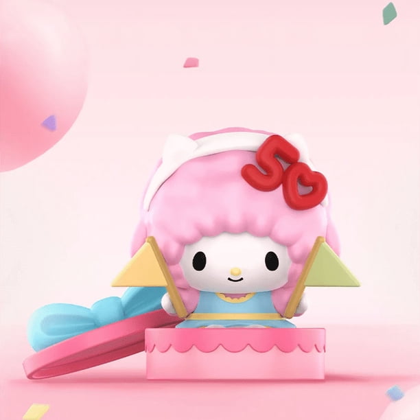 2025 POP MART Sanrio Personajes Hello Kitty Serie 50 Aniversario Caja Sorpresa Juguetes Caja Misteriosa Mistery Caixa Figura de Acción Sorpresa