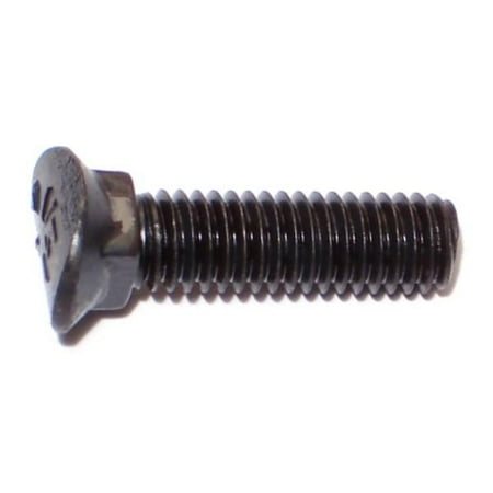 

3/8 -16 x 1-1/2 Plain Grade 5 Steel Coarse Thread Elliptical Head Plow Bolts PBES5-095