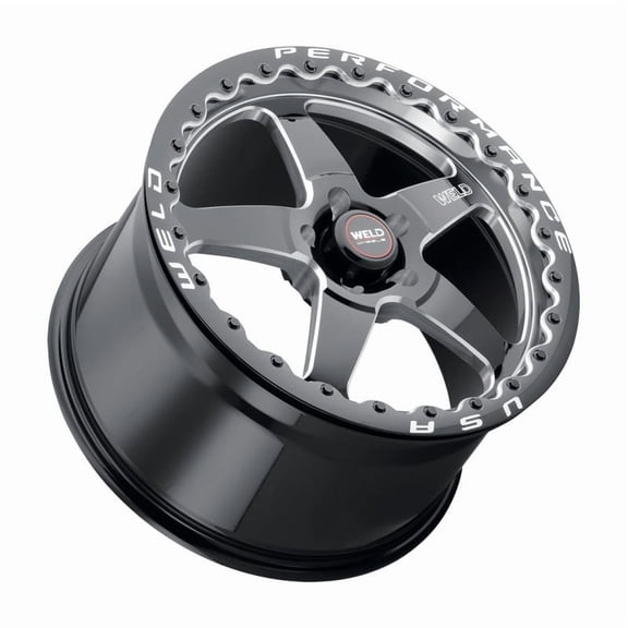 Weld Ventura Beadlock Wheels 17x11 Gloss Black