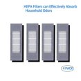 thumbnail image 3 of Replacement Parts Main Brush Side Brush Hepa Filter For T8aivi T8max N8pro Robot Vacuum Cleaner Acc, 3 of 5