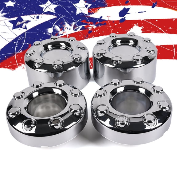 FIT FOR 05-16 FORD F-350 F350 DUALLY WHEEL CENTER CAPS SET FRONTS & REARS NEW