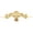 B002- Gold, variant on Halloween Lace Eye Mask for Women, Mask for Masquerade Party, White Floral Cutout Masquerade Mask 4 Inch Height