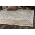 thumbnail image 4 of Rugs America Lennox LX60A Grey Charm Oriental Transitional Cream Area Rug, 8'x10', 4 of 6