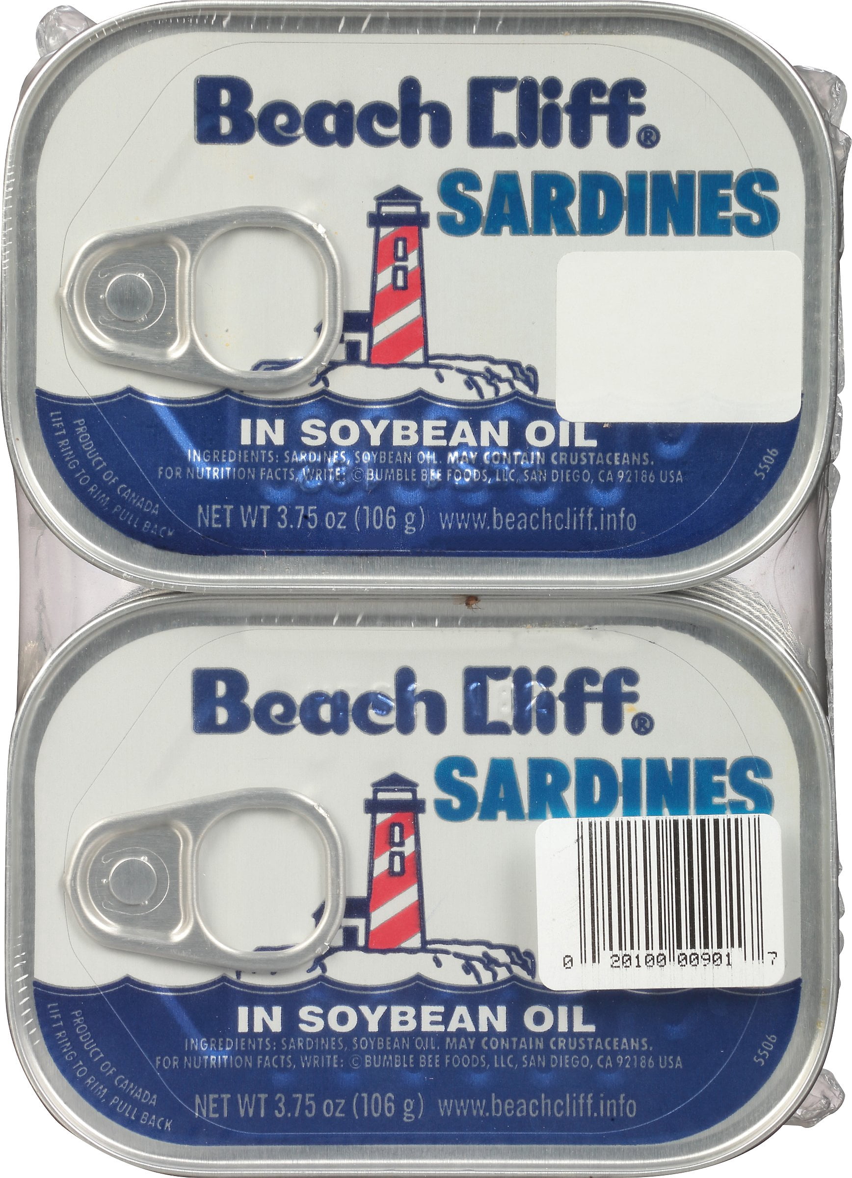Beach Cliff Sardines in Soybean Oil (3.75 oz., 10 ct.)