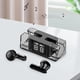 thumbnail image 4 of Auriculares recargables con pantalla digital y micrófono incorporado para oficina Negro, 4 of 6