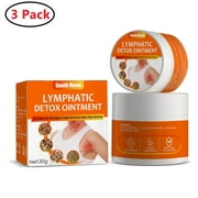 CozyHome 3 Pack Lymph Nodes Herbal Detox Cream, Lymphatic Drainage Ointment, Neck Paste Lymphatic Swelling Ointment, Armpit Lymph