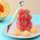 thumbnail image 1 of Cuchara de acero inoxidable para cortar frutas y sandías, cuchara redonda para helado, cuchara cortadora de frutas., 1 of 7