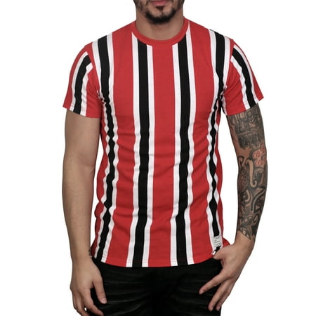 BLEECKER & MERCER Printed Striped Tee