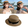 thumbnail image 2 of Weflink Elegant Bows Hat Elegant Straw Headpiece For Women Bridal Teas Party, 2 of 10