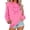 Pink, variant on WWV Sweatshirt for Women Womens Pullover Crewneck Long Sleeved Top Printed Trendy Loose Tops Ladies Mountaineering Fall Winter Clothes Black