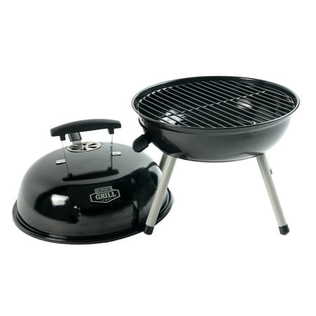 Expert Grill 14.5'' Steel Portable Charcoal Grill, Black