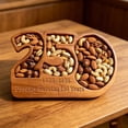 thumbnail image 4 of Wooden Serving Platter Snack Tray Patriotic Charcuterie Board Display, 4 of 9