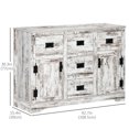 thumbnail image 3 of HOMCOM Buffet Cabinet Industrial Kitchen Sideboard with Drawers Cupboard, 3 of 10