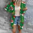thumbnail image 3 of Open Front Shirt Coat, Skin Friendly Single Breasted Soft Halloween Open Front Blouse Fashionable Long Sleeve  For Daily For Female Type 1,Type 2,Type 3,Type 4,Type 5,Type 6,Type, 3 of 5