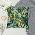 thumbnail image 2 of GOSMITH  Tropical Palm Leaves Throw Pillow Case Banana Jungle Leaf Seamless Floral Pattern Pillow Cushion Cover Home Sofa Decorative, 2 of 5