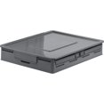 thumbnail image 3 of Cube de Rangement Pliable avec Couvercle, Gris (Lot de 4), 3 of 3