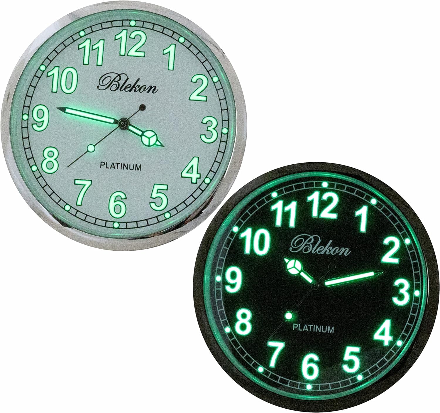 Blekon Collections New Super Large Face Stretch Band Luminous Hands and Numbers Dial Japanese Movement PC21J Fashion Watch