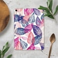 thumbnail image 4 of DesignSkinz Seamless Pink & Blue Color Leaves Full-Body Skin Decal Wrap Cover for iPad Pro 12.9” 2nd Gen (A1670/A1671), 4 of 4