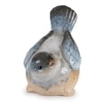 thumbnail image 4 of Melrose Unglazed Ceramic Bird Figurines - 4.75" - Set of 3, 4 of 6