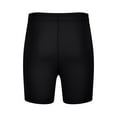 thumbnail image 5 of Mens Shorts Casual Solid Color Casual Drawstring Pockets Elastic Sports Shorts Casual Shorts Men Black 2XL, 5 of 6