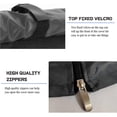 thumbnail image 3 of 600D Storage Shelving Unit Cover, 48"W x 24"D x 72"H,  Heavy Duty Oxford Close Waterproof Shelf Covers, With Zipper for Metal Shelving, 3 of 6