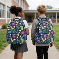 thumbnail image 4 of DISNIMO School Backpack for Kids Dinosaur Print 17 Inch Lightweight Bookbag with Padded Shoulder Straps Primary Middle School Bag Casual Daypack, 4 of 7